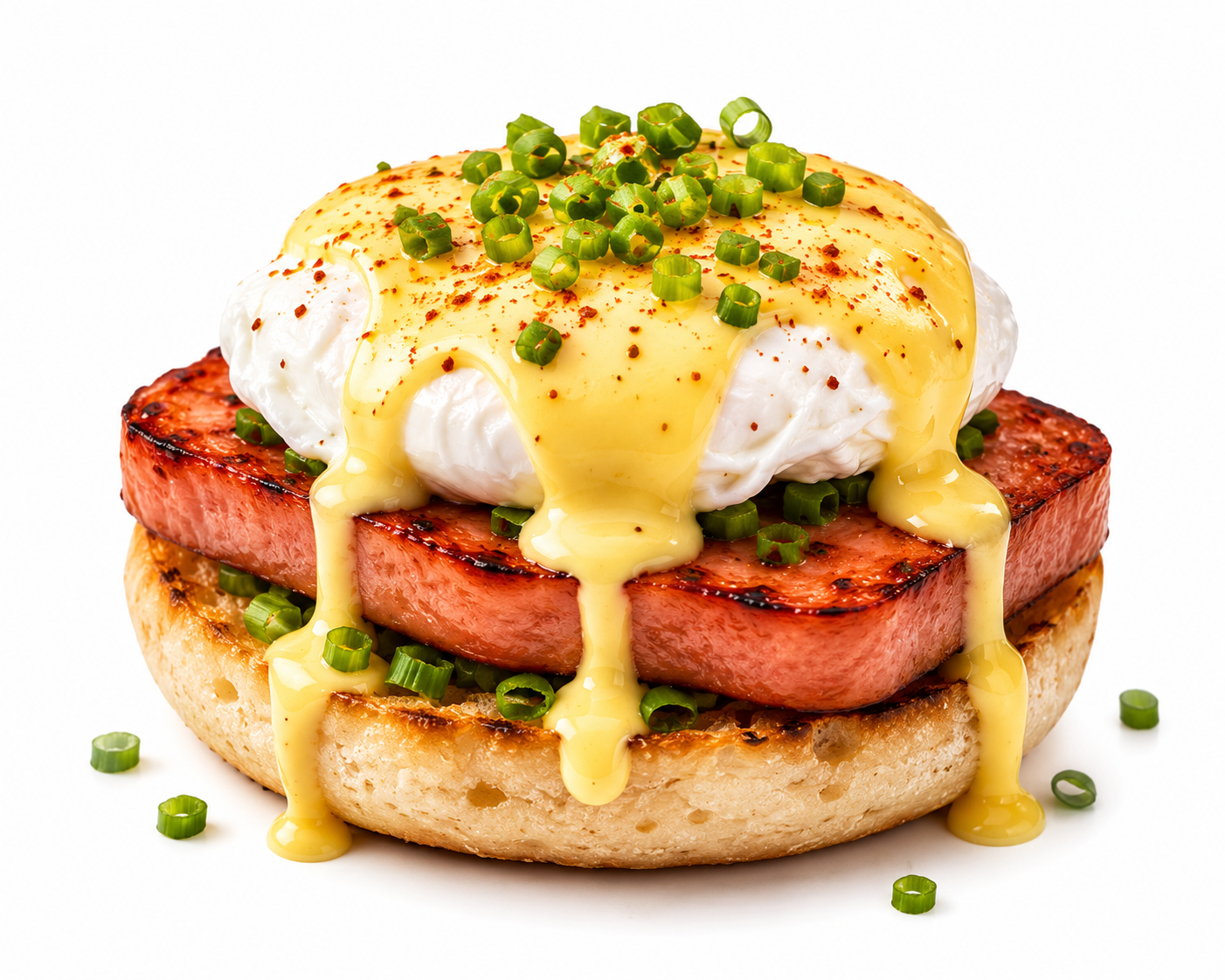 Waikiki Spam Benedict