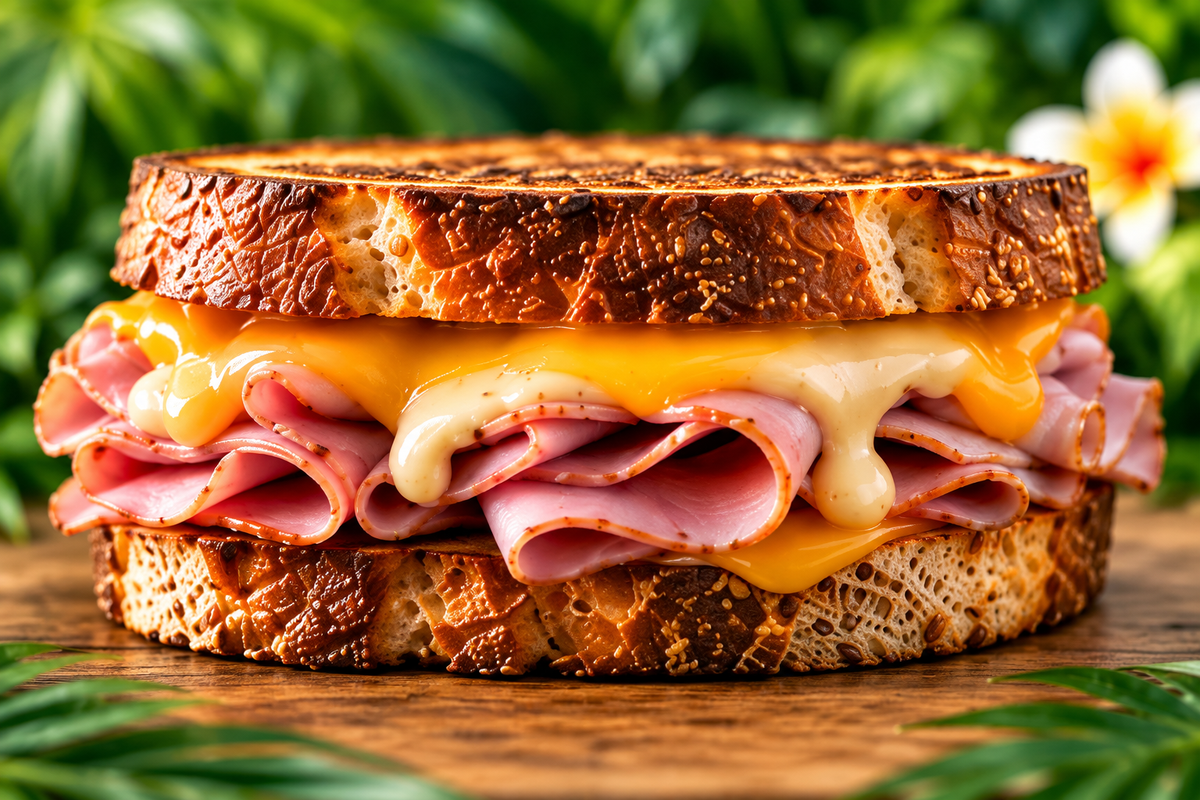 GOURMET SANDWICH - BLACK FOREST HAM & CHEDDAR